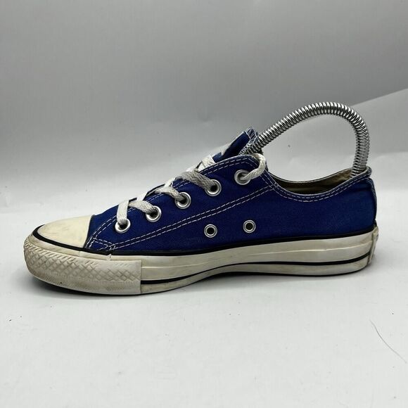 Converse Unisex CT All Star Ox 130127F Blue Casual Shoes Sneakers Size M 4 W 6 - Picture 5 of 13
